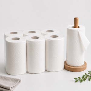 Alternative view of Khăn Lau Bếp Đa Năng Duratowel 2 Lớp 400 Tờ – Pack 6 Cuộn