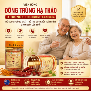 Alternative view of Viên uống Đông Trùng Hạ Thảo 3 trong 1 Golden Health Australia