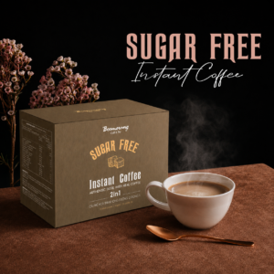 Cà phê hòa tan không đường Boomerang 2 trong 1 – Sugar Free